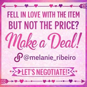 ✨🔥Like the item but not the price? Make me an offer! 🔥✨